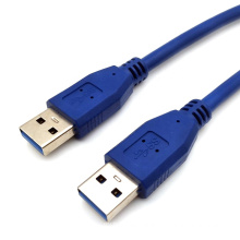 0.5m 1m 2m 3m 5m  USB 3.0 Type A Male To Type A Male Extension Cable USB Data Cable Extender For Radiator Webcam Car MP3 Camera